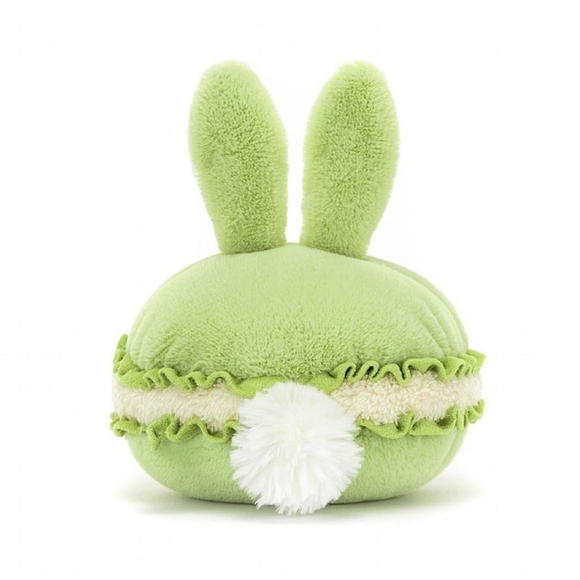 Jellycat Dainty Dessert Bunny Macaron 5x5" Soft & Plush BNWT Authentic - Picture 4 of 4